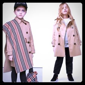 Burberry trench coat boys/girls